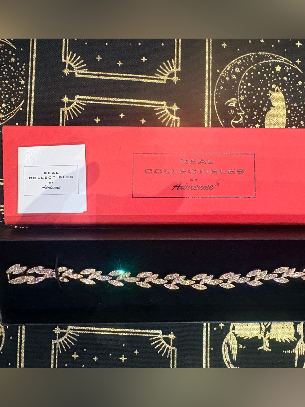 Diamonite Leaf Bracelet